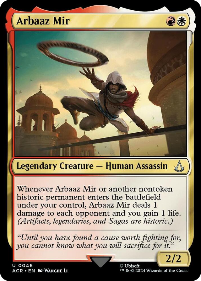 0046 Arbaaz Mir U Universes Beyond: Assassin's Creed