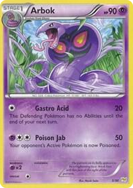 0003 Arbok Common XY Trainer Kit: Sylveon & Noivern