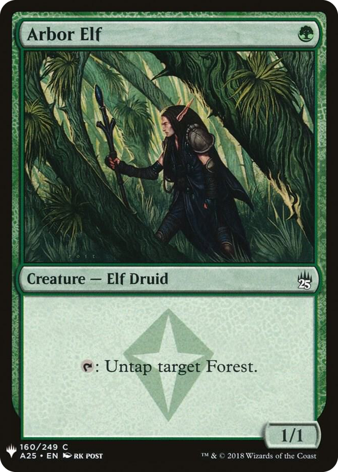 Arbor Elf #160 C - The List Reprints Pokemon card