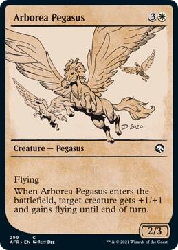 0299 Arborea Pegasus (Showcase) C Adventures in the Forgotten Realms