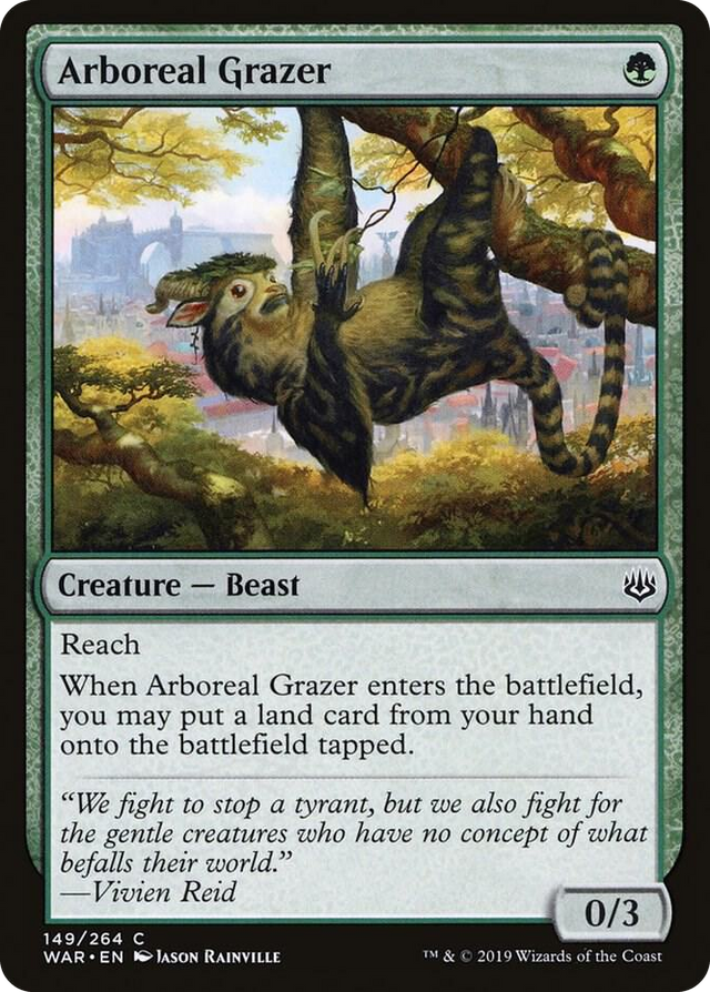 0149 Arboreal Grazer C War of the Spark