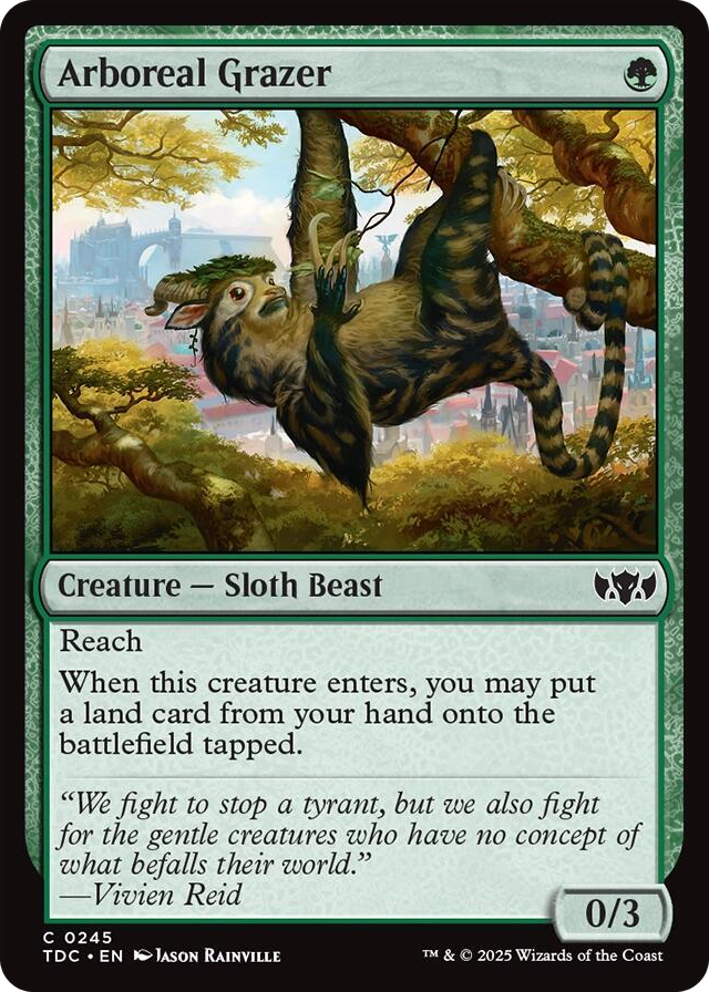 0245 Arboreal Grazer C Commander: Tarkir: Dragonstorm
