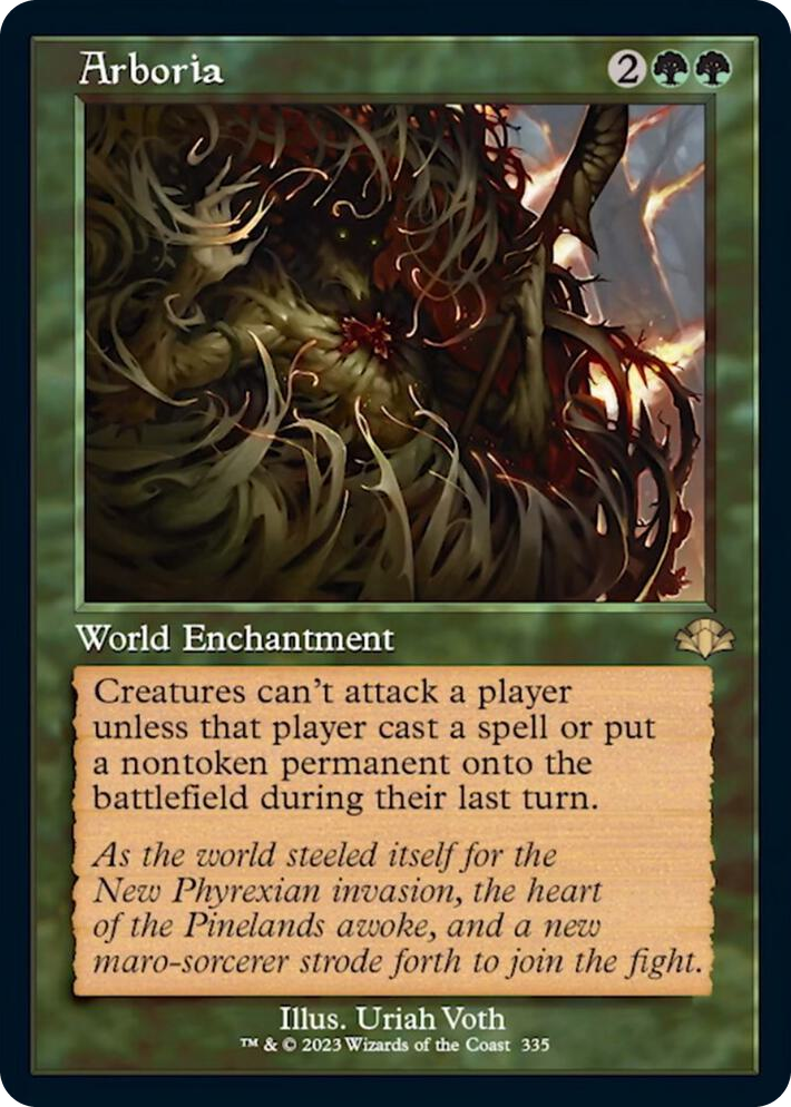 0335 Arboria (Retro Frame) R Dominaria Remastered
