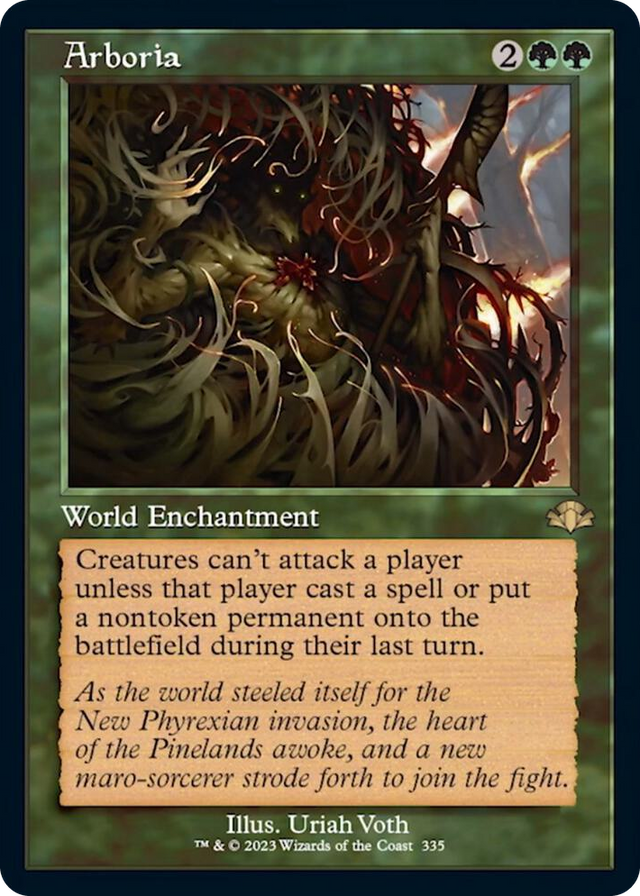 0335 Arboria (Retro Frame) R Dominaria Remastered