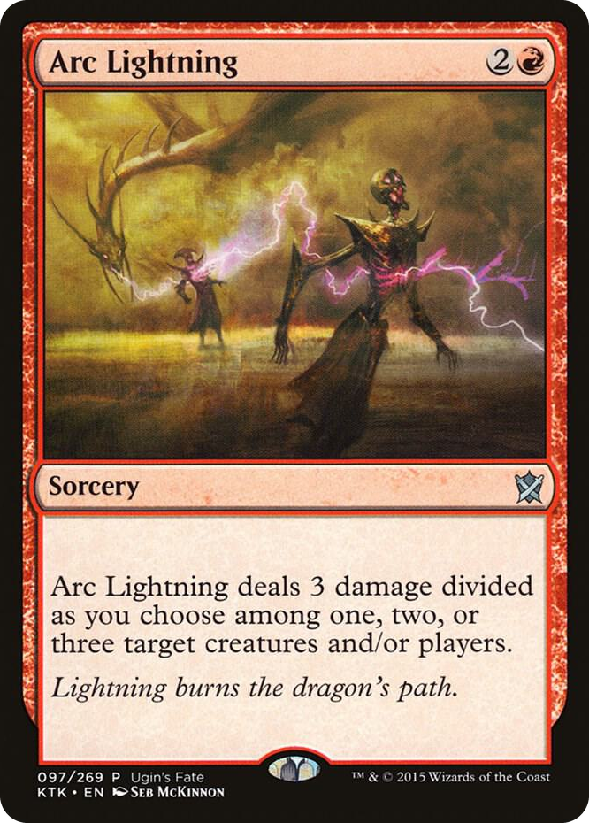 0097 Arc Lightning P Ugin's Fate Promos