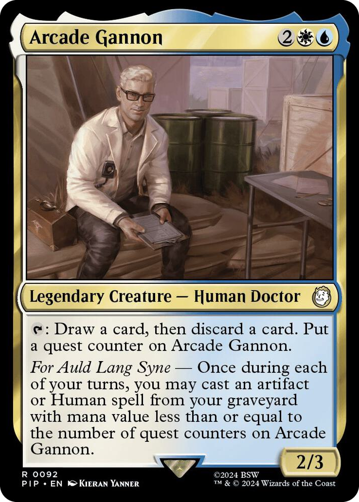 0092 Arcade Gannon R Universes Beyond: Fallout