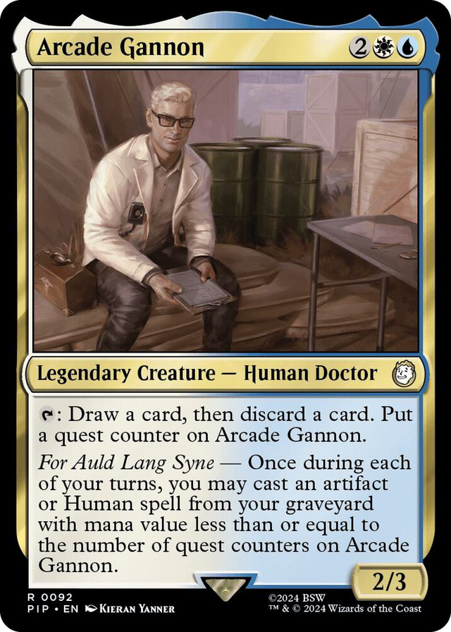 0092 Arcade Gannon R Universes Beyond: Fallout