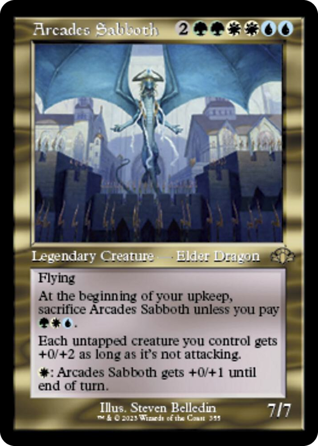 0355 Arcades Sabboth (Retro Frame) R Dominaria Remastered