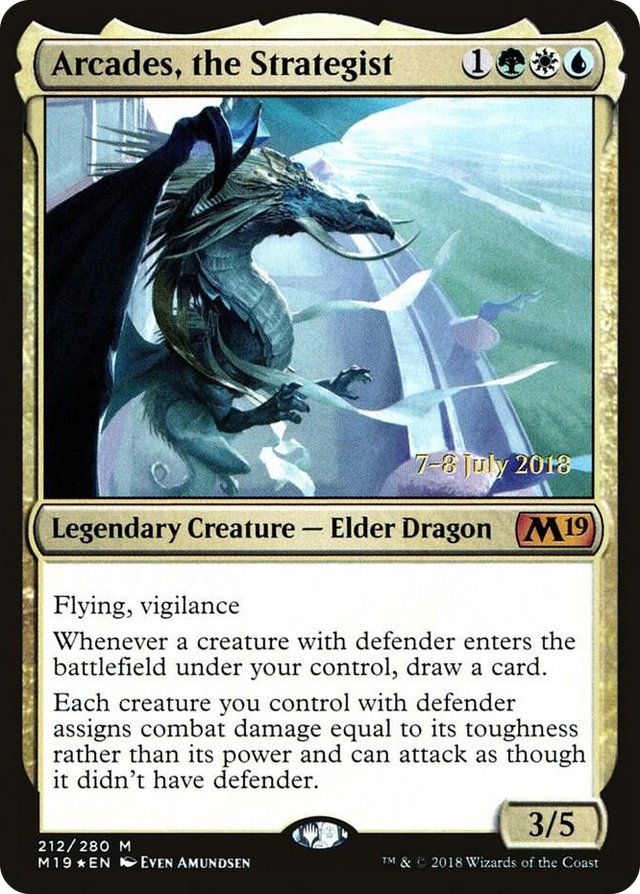 0212 Arcades, the Strategist M Prerelease Cards