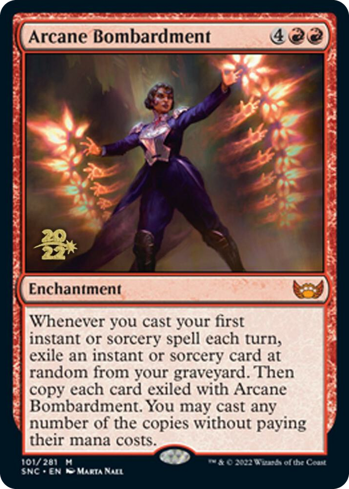 Arcane Bombardment #101 M - Prerelease Cards Pokemon card