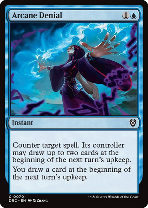 0070 Arcane Denial C Commander: Aetherdrift
