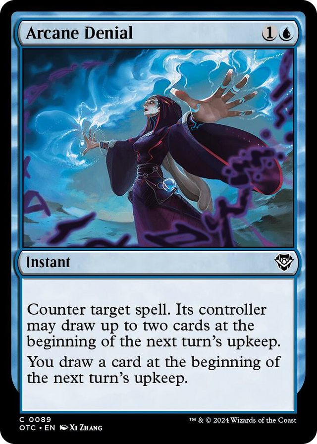 0089 Arcane Denial C Commander: Outlaws of Thunder Junction