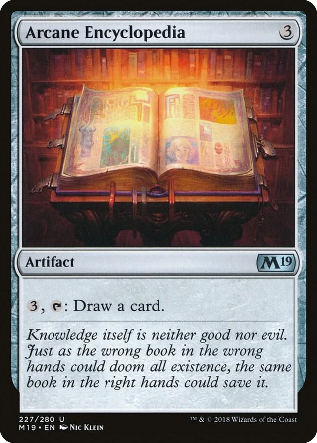 0227 Arcane Encyclopedia U Core Set 2019