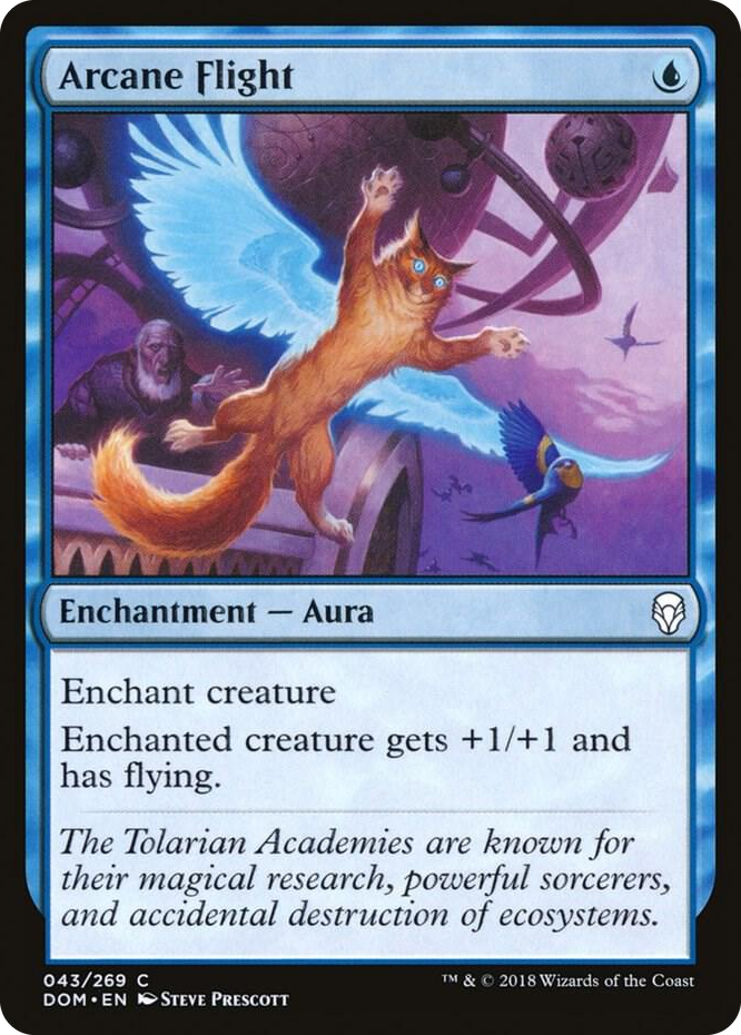 0043 Arcane Flight C Dominaria