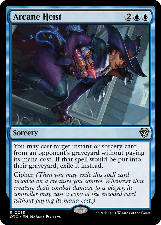 0013 Arcane Heist R Commander: Outlaws of Thunder Junction
