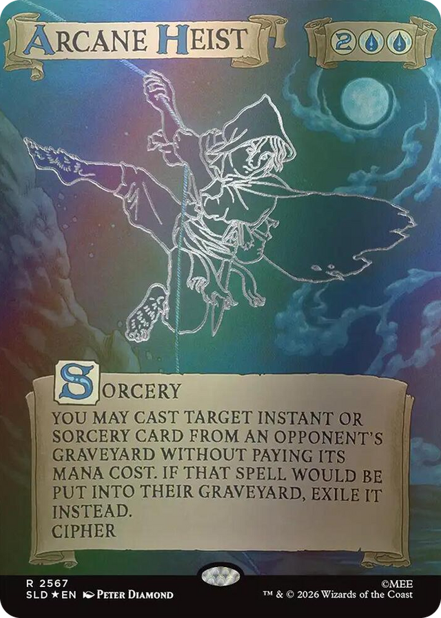 2567 Arcane Heist (Out Of Sight Foil) R Secret Lair Drop Series