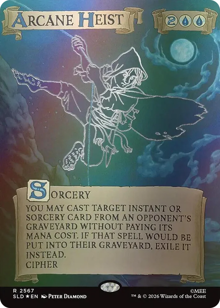 2567 Arcane Heist (Out Of Sight Foil) R Secret Lair Drop Series