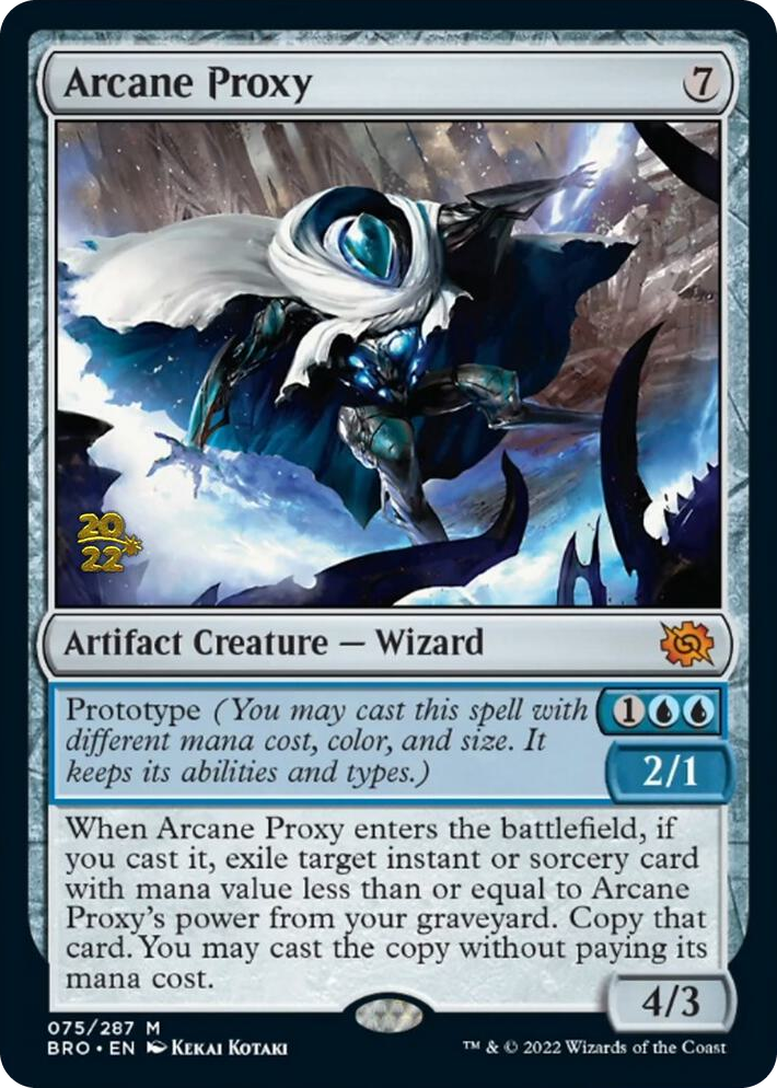 0075 Arcane Proxy M Prerelease Cards
