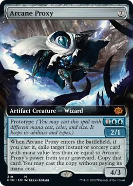 0319 Arcane Proxy (Extended Art) M The Brothers' War