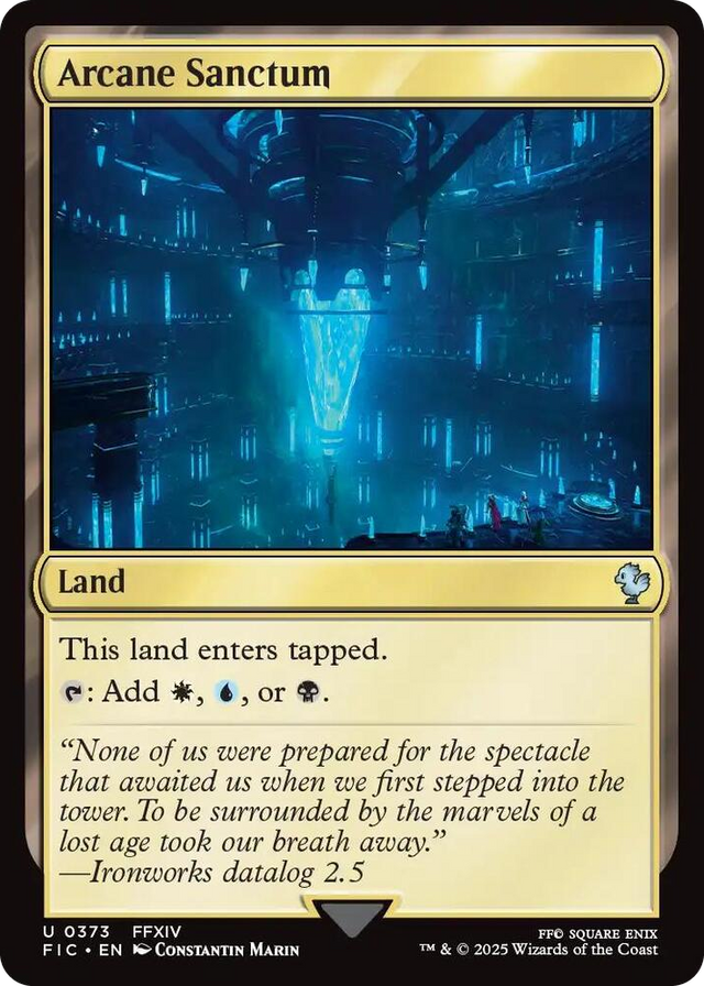 0373 Arcane Sanctum U Commander: FINAL FANTASY