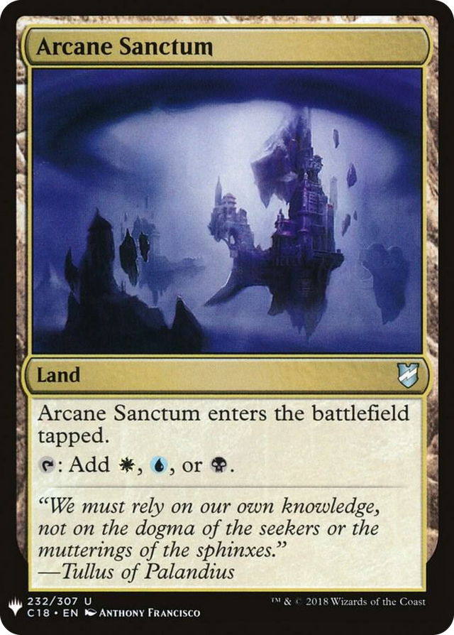 0232 Arcane Sanctum (C18) U The List Reprints
