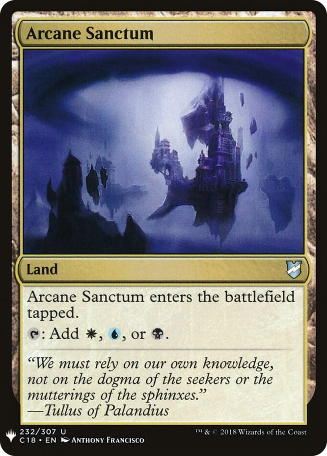 Arcane Sanctum (C18) #232 U - The List Reprints Pokemon card
