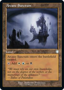 0173 Arcane Sanctum (Retro Frame) U Commander: The Brothers' War