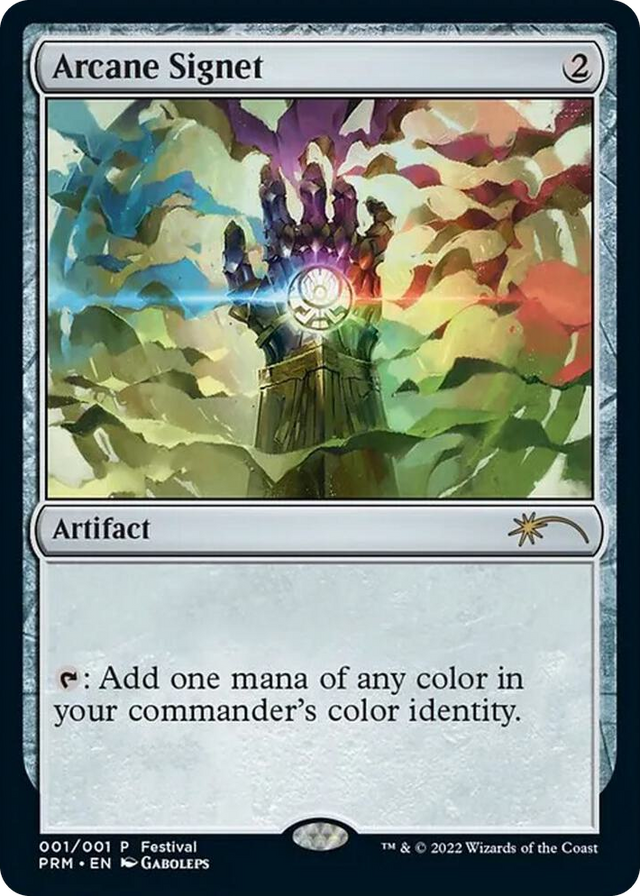 0001 Arcane Signet P MagicFest Cards