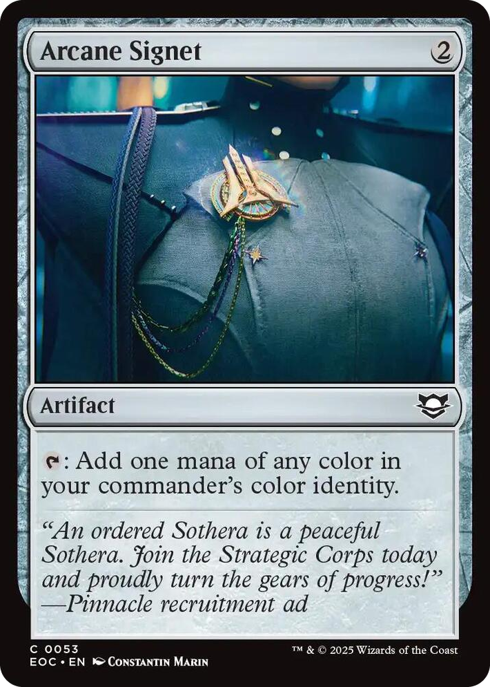 0053 Arcane Signet C Commander: Edge of Eternities