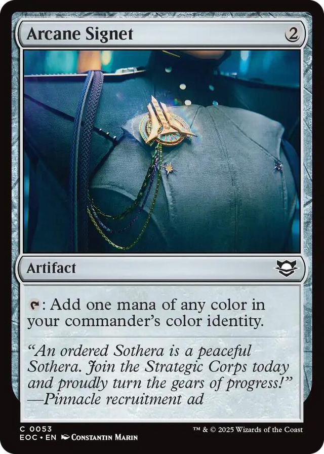0053 Arcane Signet C Commander: Edge of Eternities