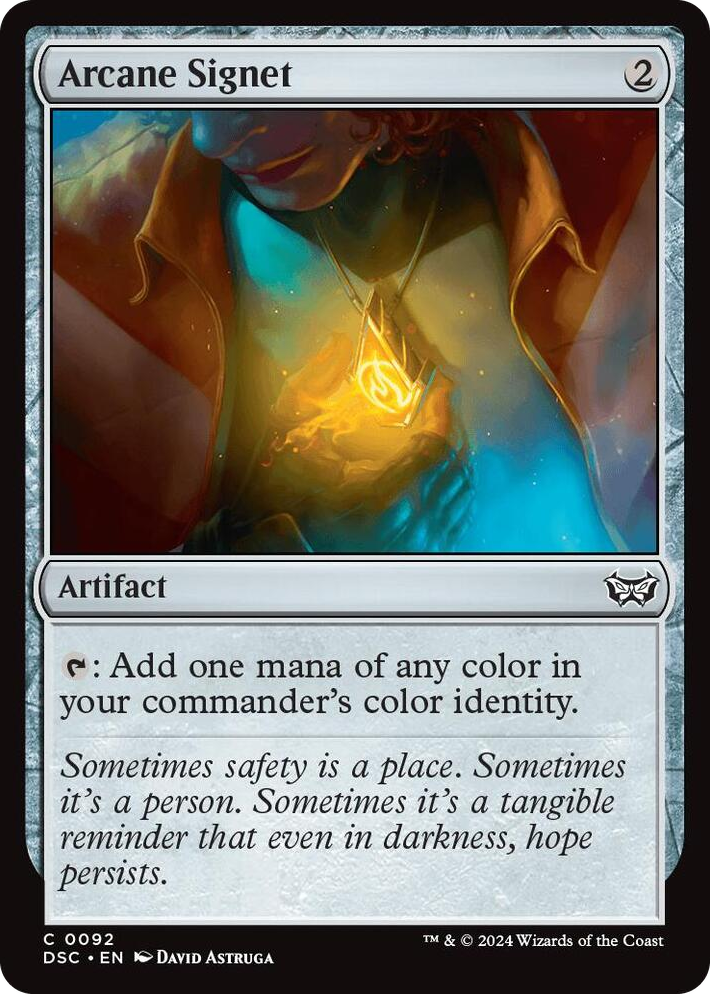 0092 Arcane Signet C Commander: Duskmourn: House of Horror