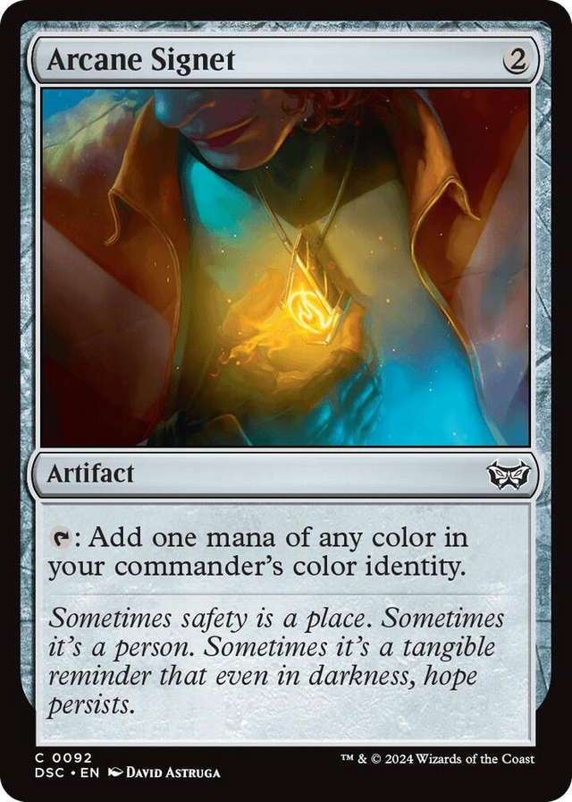 0092 Arcane Signet C Commander: Duskmourn: House of Horror