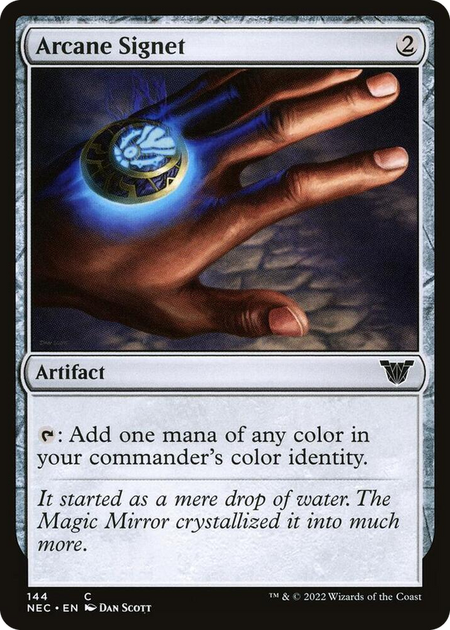 0144 Arcane Signet C Commander: Kamigawa: Neon Dynasty