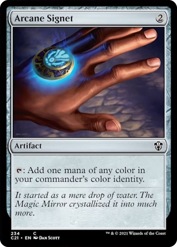 0234 Arcane Signet C Commander 2021