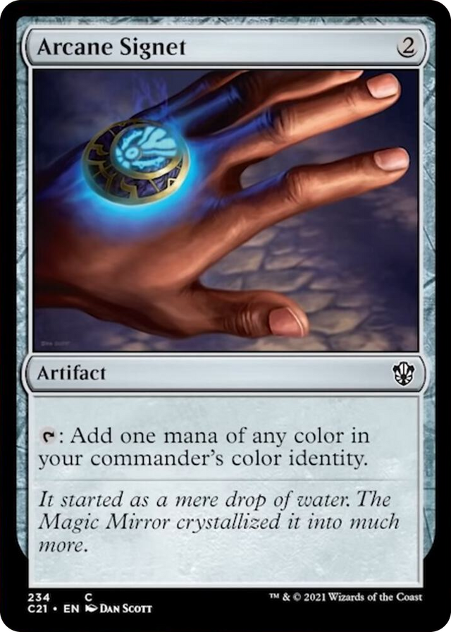 0234 Arcane Signet C Commander 2021