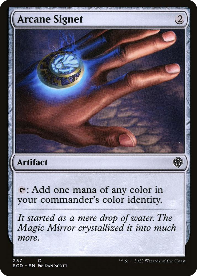 0257 Arcane Signet C Starter Commander Decks