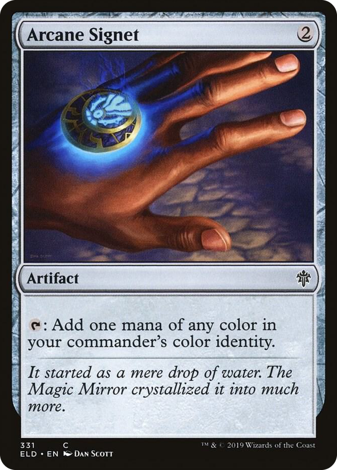 0331 Arcane Signet C Throne of Eldraine