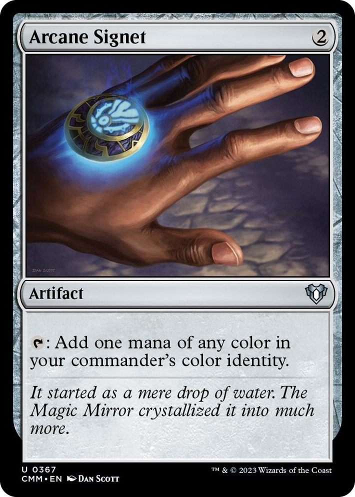 0367 Arcane Signet U Commander Masters