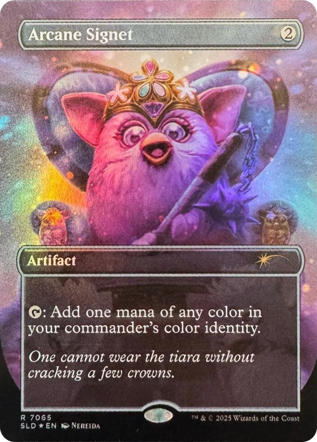 7065 Arcane Signet (7065) (Rainbow Foil) R Secret Lair Drop Series