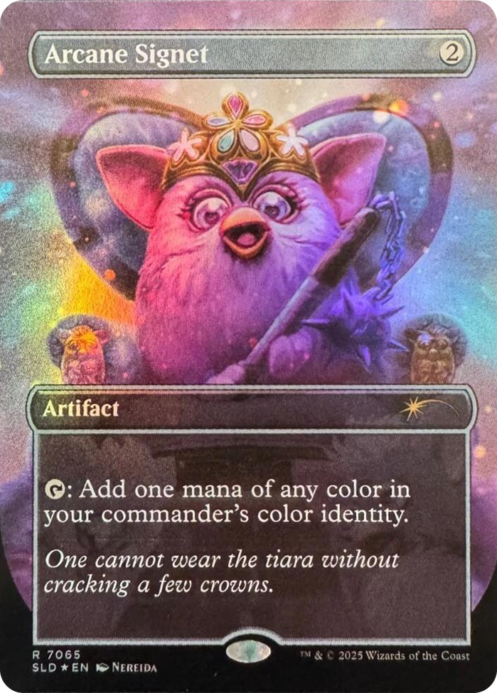 Arcane Signet (7065) (Rainbow Foil) #7065 R - Secret Lair Drop Series Pokemon card