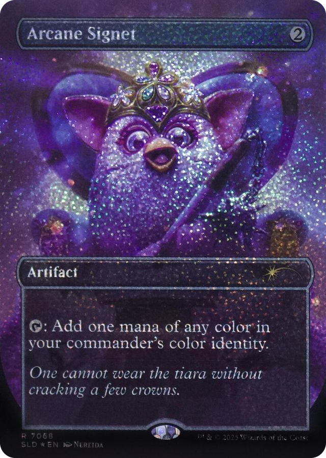 7068 Arcane Signet (7068) (Confetti Foil) R Secret Lair Drop Series