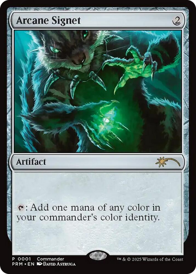 0001 Arcane Signet (CommandFest 2025) P MagicFest Cards