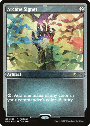 0001 Arcane Signet (Foil Etched) P MagicFest Cards