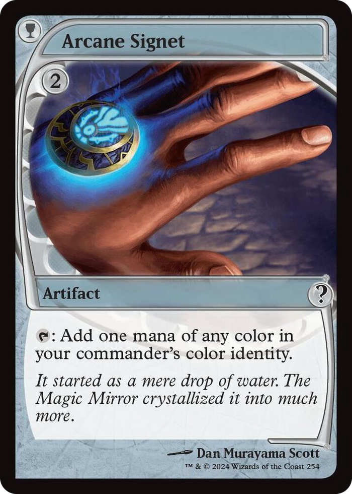 Arcane Signet (Future Sight) #254 C - Mystery Booster 2 Pokemon card