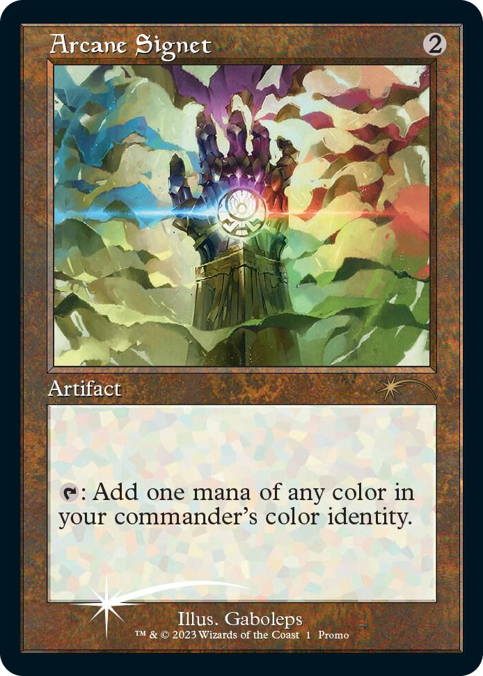 0001 Arcane Signet (Retro Frame) P MagicFest Cards