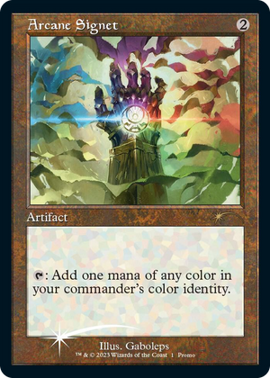 0001 Arcane Signet (Retro Frame) P MagicFest Cards