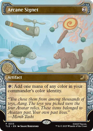 0315 Arcane Signet (Showcase) P The Last Airbender: Eternal-Legal