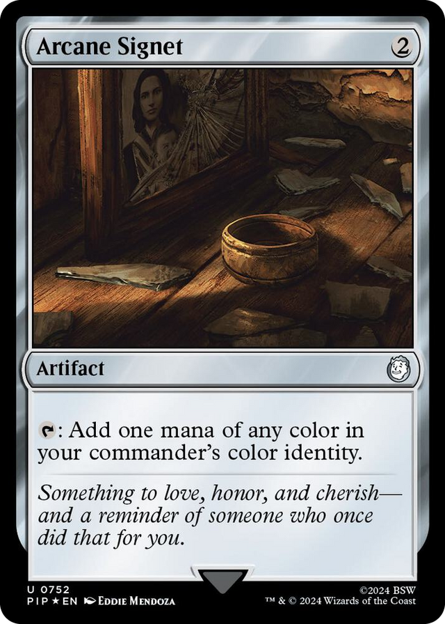 0752 Arcane Signet (Surge Foil) U Universes Beyond: Fallout