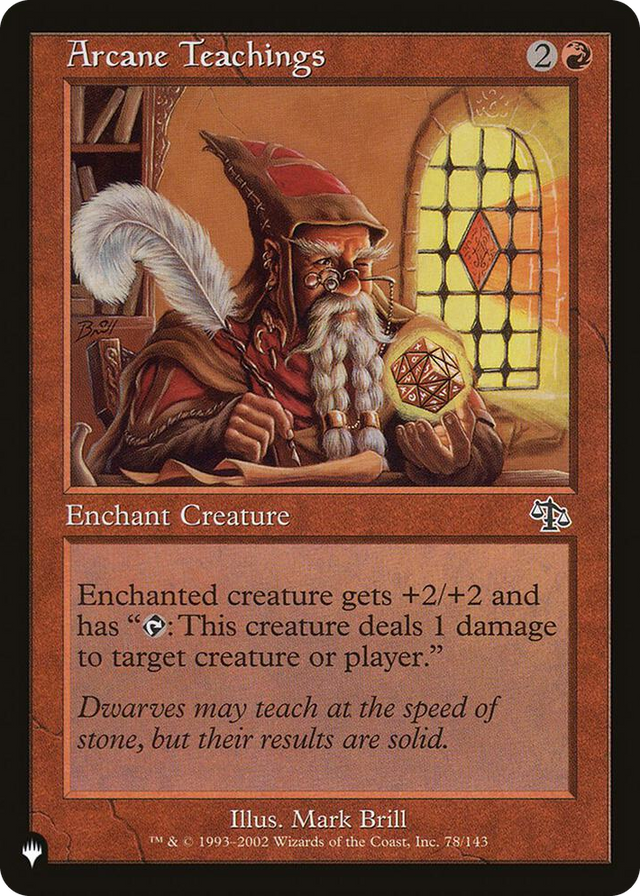 0078 Arcane Teachings C The List Reprints