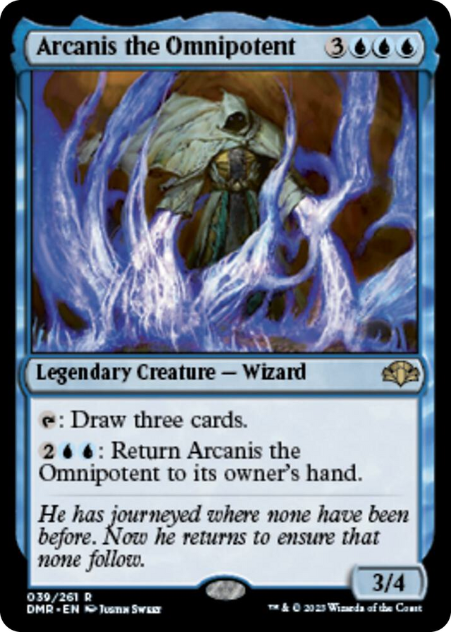 0039 Arcanis the Omnipotent R Dominaria Remastered